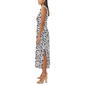 Womens MSK Sleeveless Floral Half Zip Neck Maxi Dress - image 3