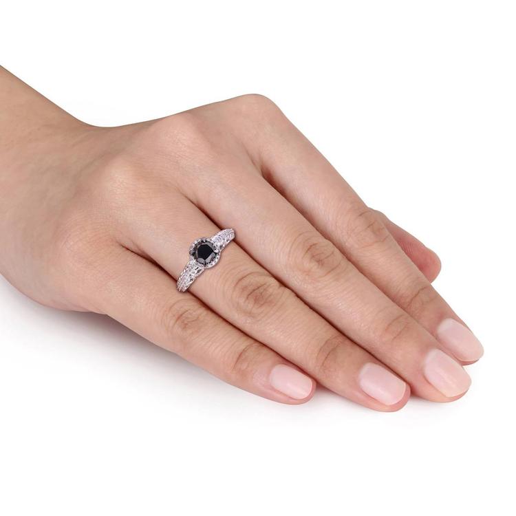 Radiant Rainbow™ 10kt. White Gold Diamond Fashion Ring
