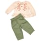 Baby Girl (12-24M) Kids Headquarters(R) Flower Top & Knit Pants Set - image 1
