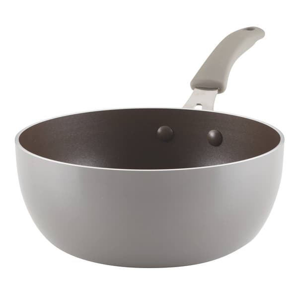 Rachael Ray Cook + Create 3qt. Aluminum Nonstick Saucier Pan - image 