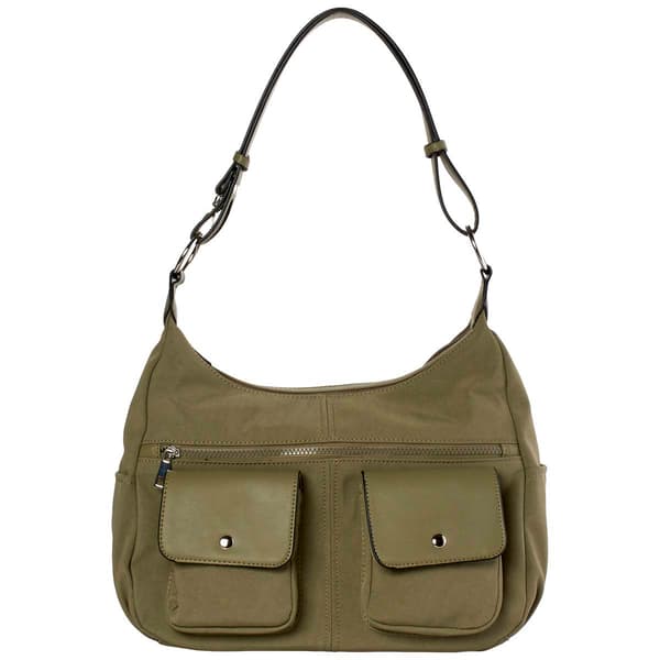 DS Fashion NY Nylon Pocket Hobo - image 