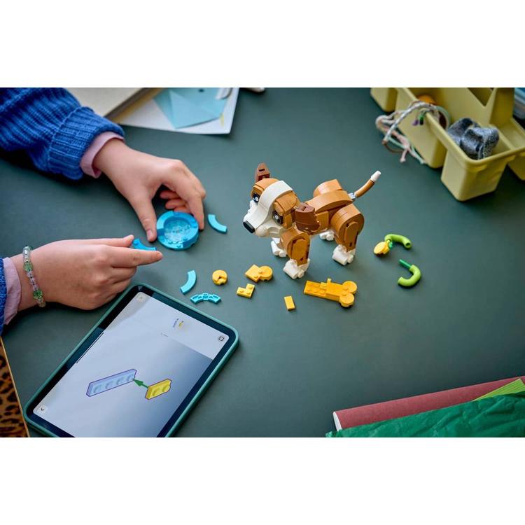 LEGO® Creator 3-in-1 Cute Animals: Playful Puppy Dog Building Kit