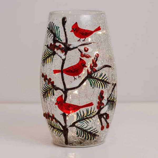 A Cheerful Giver&#174; Triple Cardinal Vase w/ LED Lights