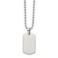 Mens Gentlemen's Classics&#40;tm&#41; Reversible Stainless Brushed Necklace - image 1