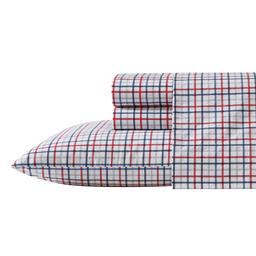 Nautica Boating Tattersall Cotton Percale Sheet Set