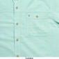 Mens IZOD&#174; Chambray Short Sleeve Button Down Shirt - image 2