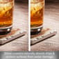 4pk. Bourbon Splash Square Coaster Set - image 6