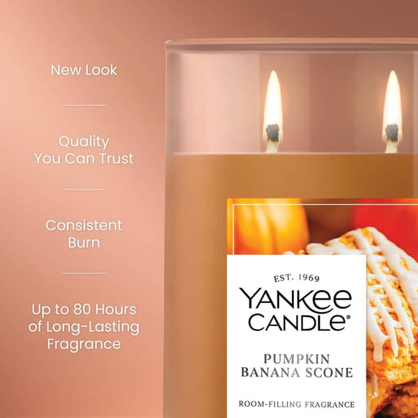 Yankee Candle® 20oz. Pumpkin Banana Scone Tumbler Candle