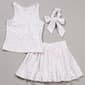 Girls (7-14) Yogalicious® Sweetheart Racerback Tank w/ Skort Set - image 2