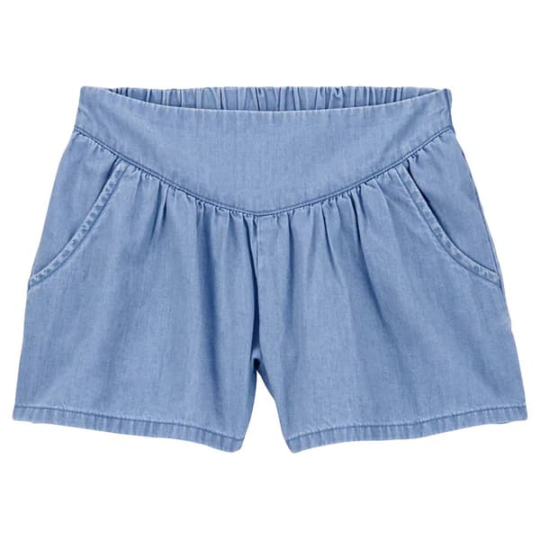 Girls Carter''s&#40;R&#41; Chambray Shorts - image 