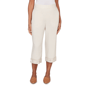 Womens Alfred Dunner Natural Wonder Crochet Trim Linen Capri - image 1