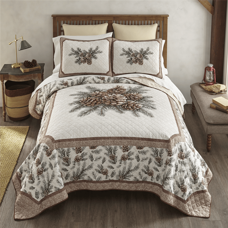 Donna Sharp Pine Medallion Quilt Set