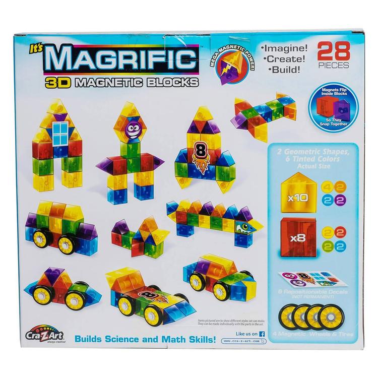 Cra-Z-Art™ 28pc. Magrific Magnetic Blocks