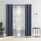 No. 918 Kalani Floral & Solid 4pk. Curtains - image 1