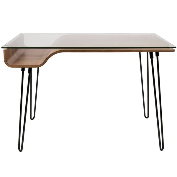 LumiSource Avery Mid-Century Modern Desk
