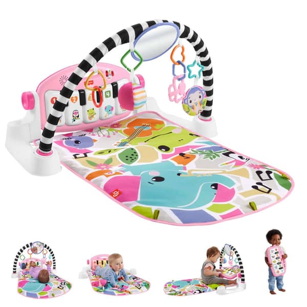 Fisher-Price&#40;R&#41; Glow & Grow Kick & Play Piano - Pink - image 