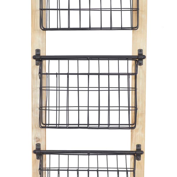 9th &amp; Pike® 3-Tier Rectangular Hanging Wall Rack