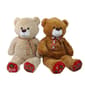 Northlight Seasonal 2pc. Plush Christmas Bears Figures - image 1