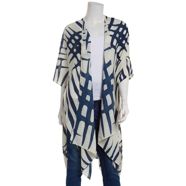 Womens Modena Lightweight Abstract Kimono