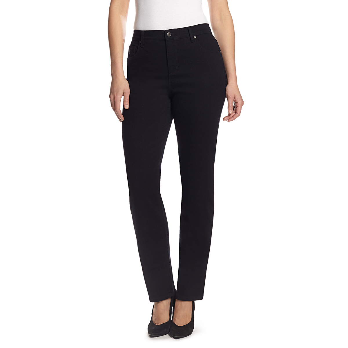 Open Video Modal for Womens Gloria Vanderbilt Amanda Classic Tapered Jeans