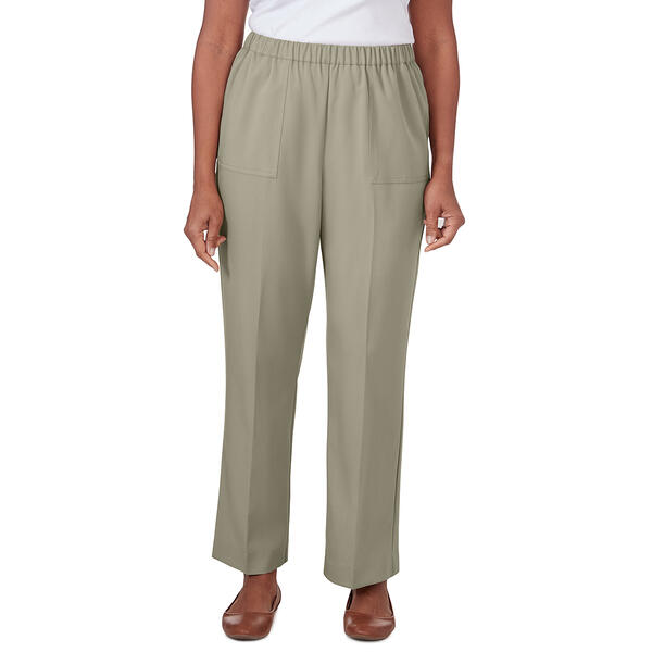 Petite Alfred Dunner Tuscan Sunset Proportioned Pants - Short - image 