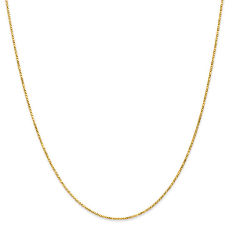 Unisex Gold Classics™ 1.20mm. 14k Parisian Wheat 14in. Necklace