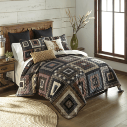 Donna Sharp Lodge Square Quilt Set