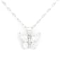 Gianni Argento Created Sapphire Butterfly Pendant Necklace - image 1