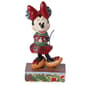 Jim Shore Disney Traditions Minnie in Sweater Christmas Figurine - image 1