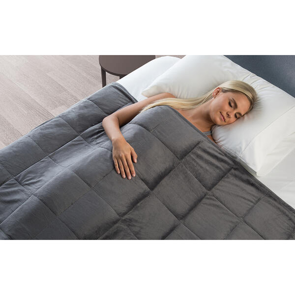 Sharper Image Calming Comfort Weighted Blanket - image 