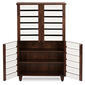 Baxton Studio Gisela Two-Tone Shoe Cabinet - image 4