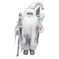 Northlight 12in. Santa Claus with Staff & Bag Christmas Figure - image 1