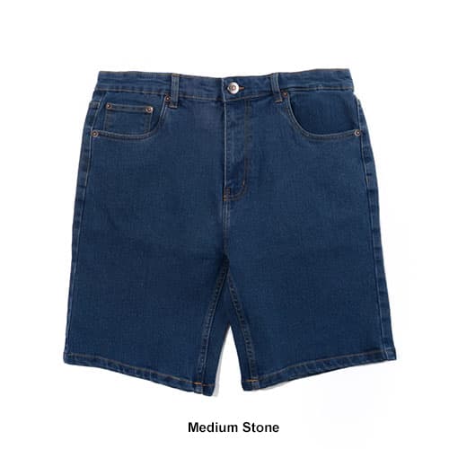 Young Mens Architect&#174; Jean Co. Regular Fit Stretch Denim Shorts