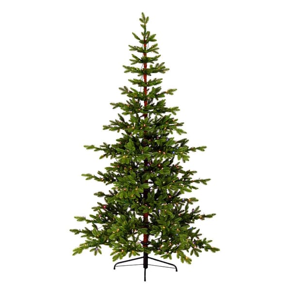 National Tree 7.5ft. Feel Real&#174; Pre-Lit Artificial Christmas Tree