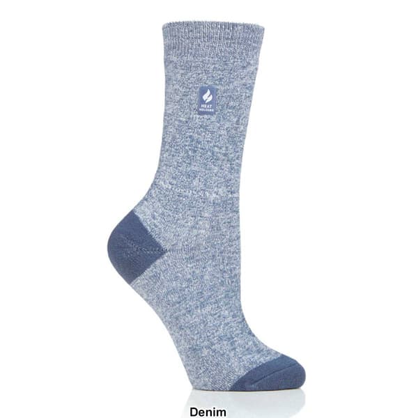 Womens Heat Holders® Ultra Lite Twist Crew Socks - image 
