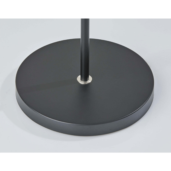 Simplee Adesso Slender LED Black Floor Lamp