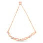 Haus of Brilliance 14kt. Rose Gold Plated Diamond Bolo Bracelet - image 3