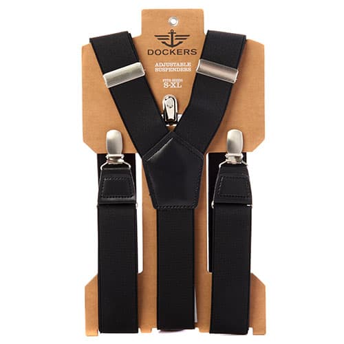 Mens Dockers&#40;R&#41; 114 Suspenders - Black - image 