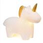Simple Designs Porcelain Unicorn Shaped Table Lamp - image 1