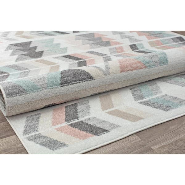 Rugs America&#8482; Miko Mint Lime Geometric Contemporary Area Rug