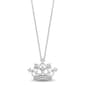 Enchanted by Disney Sterling Silver Crown Pendant - image 1