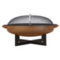 Real Flame La Porte 31 Round Steel Wood Burning Fire Pit - image 1
