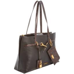 Tahari Ginny Snake Trim Tote