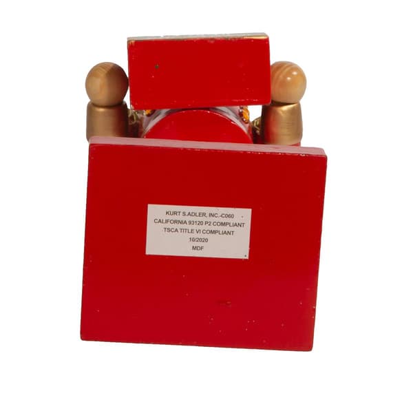 Kurt S. Adler 15in. Red King Nutcracker with Calendar