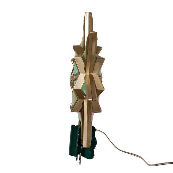 Kurt Adler 21-Light 7 Point LED Iridescent Star Tree Topper