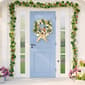 Northlight Seasonal Bunny & Bows Floral Easter Wreath - image 2