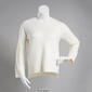 Womens Calvin Klein Cable Long Sleeve Crew Seam Front Sweater - image 3