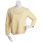 Womens Hasting & Smith Silver Swirl & Pearls Sweatshirt - image 1