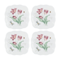 Lenox® Butterfly Meadow® Square Accent Plates - Set of 4 - image 1