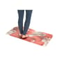 J&V Textiles Cloud Comfort Anti-Fatigue Red Floral Kitchen Mat - image 2